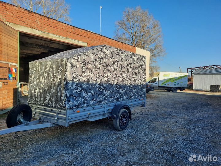 Тент на легковой прицеп