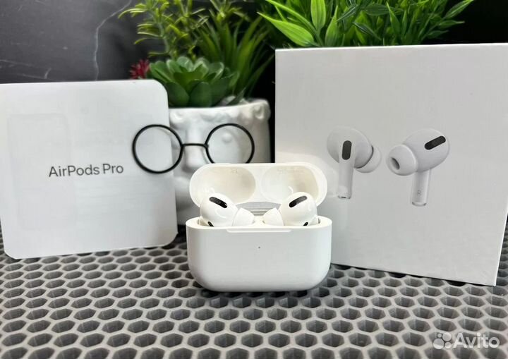 Airpods Pro Premium с шумоподавлением лучшим объем