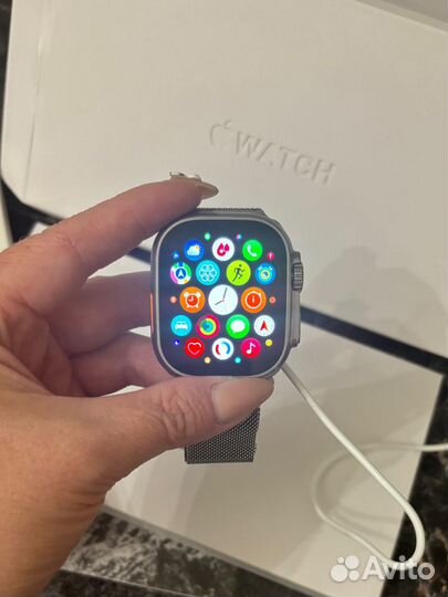 Смарт часы apple watch ultra 49 mm titanium