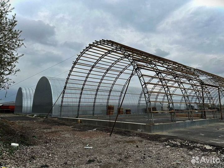 Арки арочного ангара 18м18000 мм
