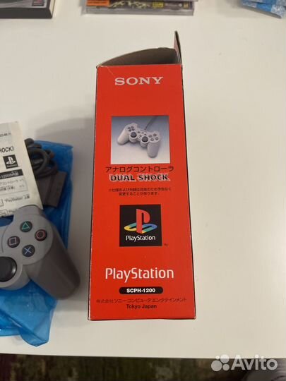 PlayStation PS1 Dualshock scph-1020 с коробкой