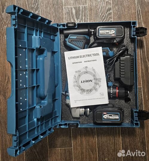 Набор аккумуляторных инструментов Макита 2 в 1