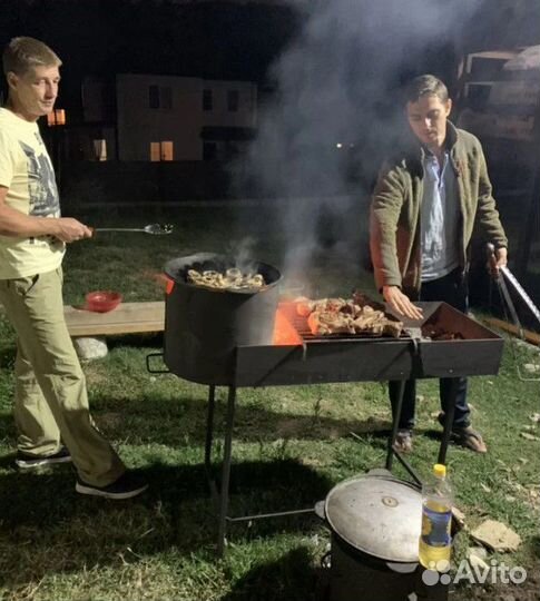 Мангалы новые с печкой. Бесплатная доставка