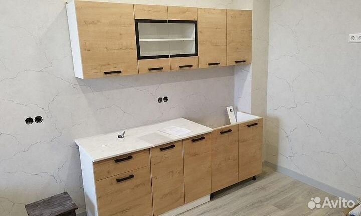 Кухня Хозяюшка 2,0м Дуб вотан