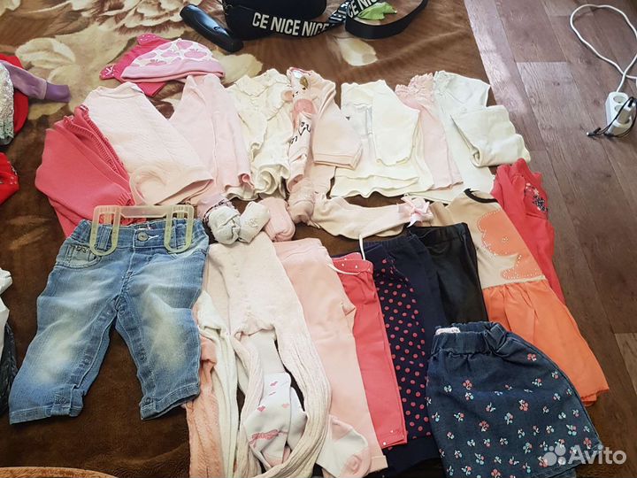 Вещи на девочку 68-80