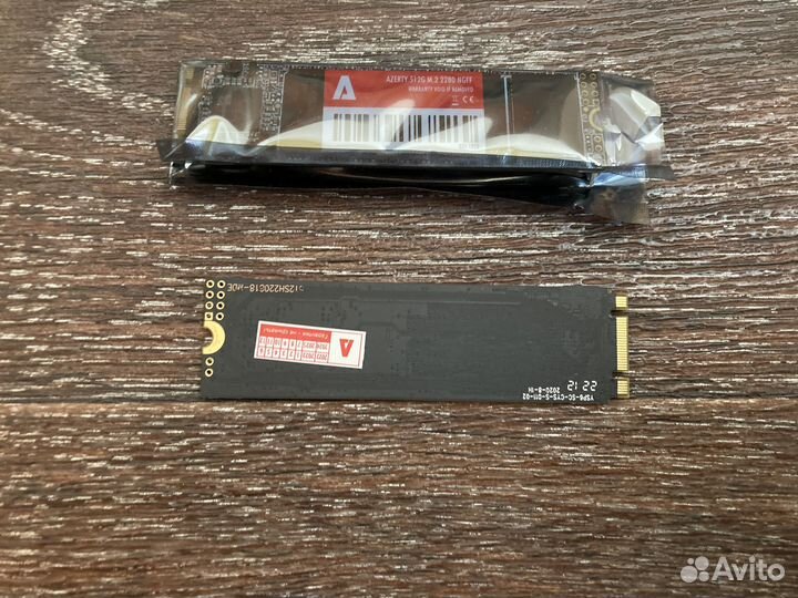 Жесткий диск SSD M.2 2280 ngff 512Gb Azerty 1024GB
