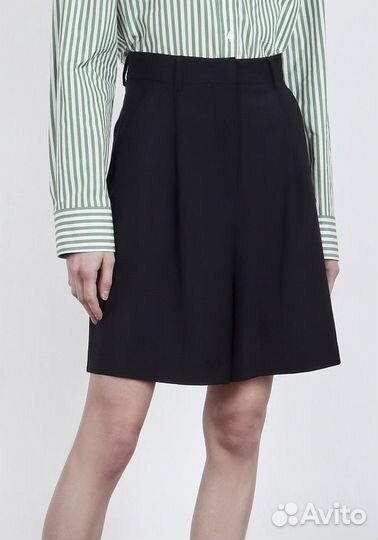Шорты бермуды Max Mara, шерсть, оригинал