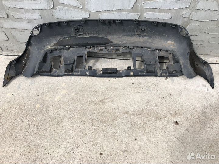 Спойлер заднего бампера BMW X6 e71