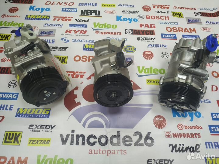 Компрессор кондиционера новый для Хендай