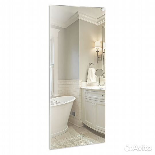 Зеркало mixline прямоугольник 400*1000 б/полки