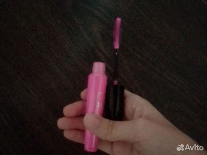 Детская розовая тушь