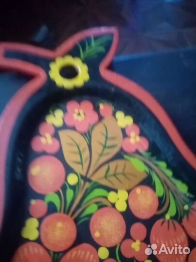 Поднос хохлома