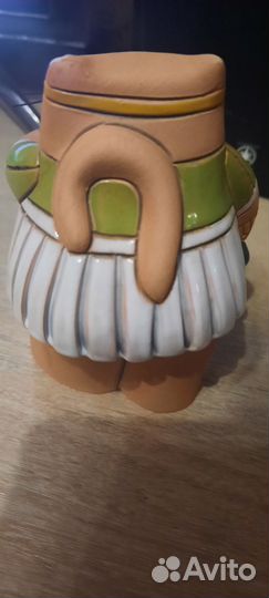 Статуэтка кошка теннисистка