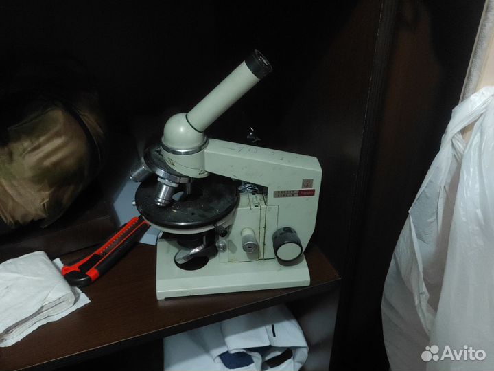 Микроскоп СССР Биолам Ломо