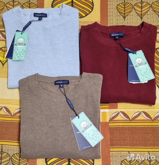 Джемпер из хлопка пима