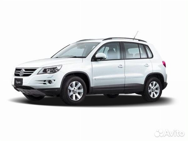 Крепление бампера Volkswagen Tiguan 06-11 (Сзади/ Слева)