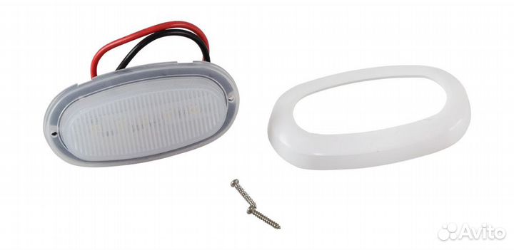 Светильник каютный светодиодный белый белое свечен