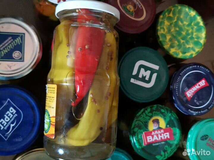 Перец острый маринованный