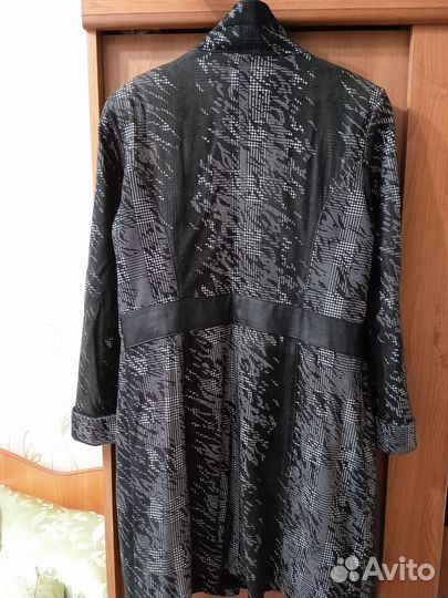 Кожаный плащ женский натуральная кожа