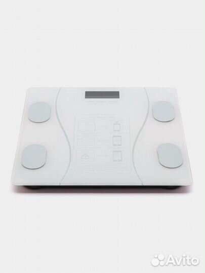 Умные весы напольные электронные с батарейками