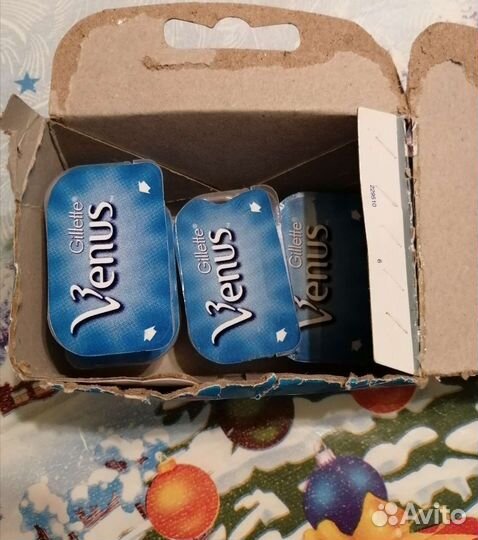 Лезвия для бритвы Venus 4шт