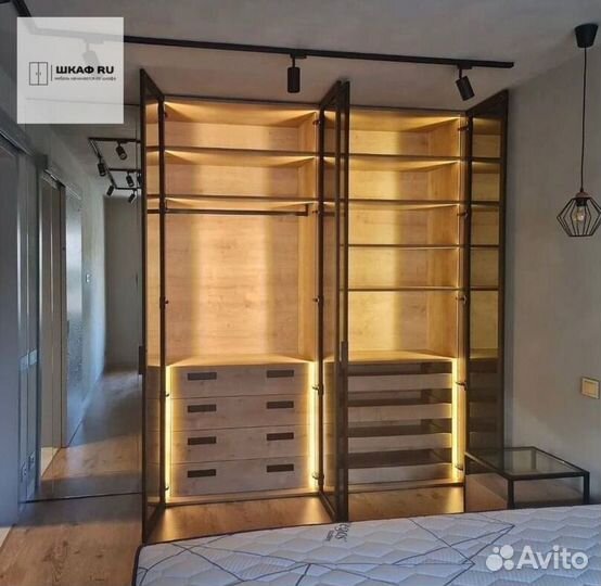 Шкаф с фрезеровкой