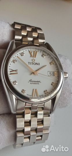 Titoni Airmaster цирконы автоподзавод