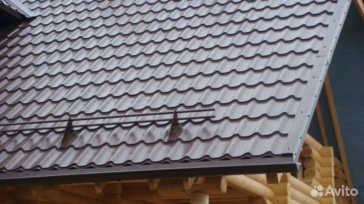 Устройство кровли, металлочерепица, Кликфальц