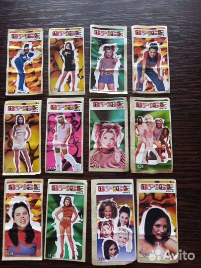 Наклейки Spice girls (бронь)