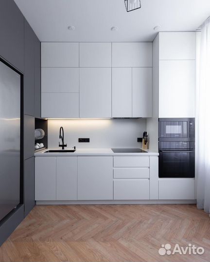 Кухонный гарнитур пластик