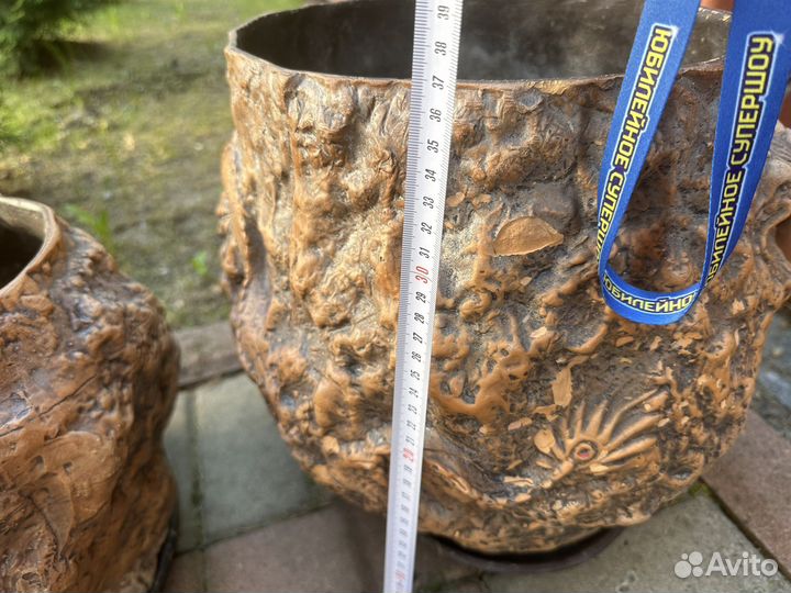 Горшки кашпо садовые большие