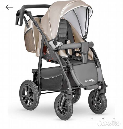 Прогулочная коляска 3 в 1 verdy sonic pro