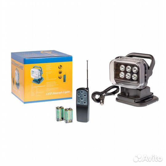 Фара-искатель светодиодный 30 W с радиоуправлением