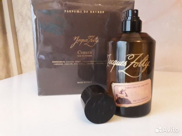 Парфюмерная вода Jacques Zolty / Сubata; Severo
