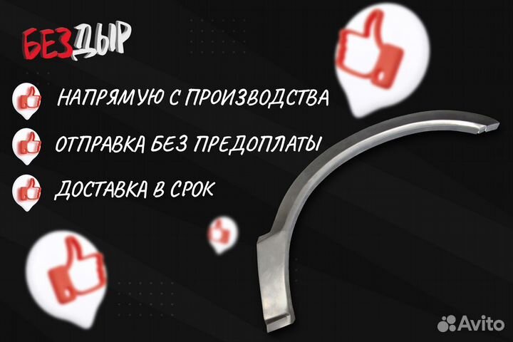 Арка Opel Astra H GTC правая кузовная