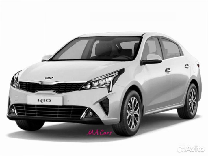 Бампер задний Киа Рио/Kia Rio 4 2020-2024 все цвет
