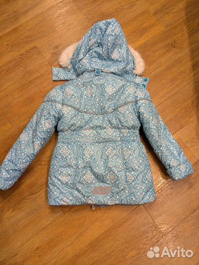 Куртка зимняя для девочки 122