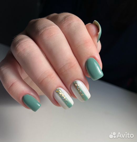 Маникюр и педикюр покрытие гель лаком