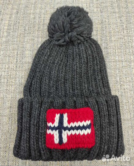 Шапка Napapijri Semiury, серая (Оригинал)