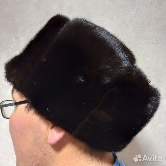 Меховая мужская кепка