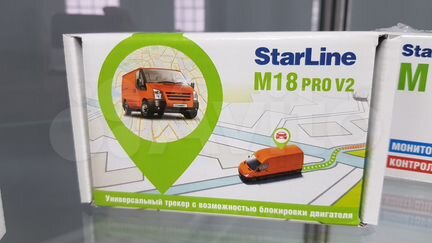 Трекер Starline M18Pro с установкой