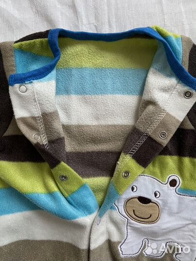 Флисовый комбинезон