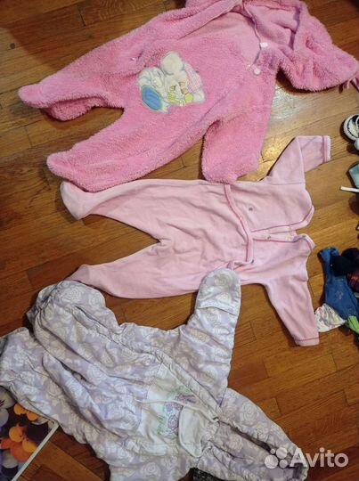 2 больших мешка на девочку до года