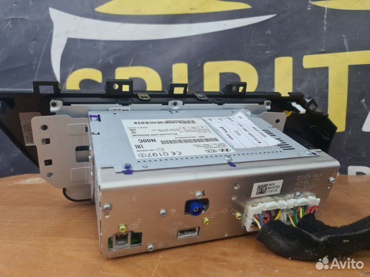 Магнитола передняя Kia Rio X-Line 1 G4FG 2017-2020