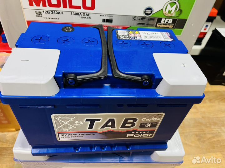 Аккумуляторы Tab 75