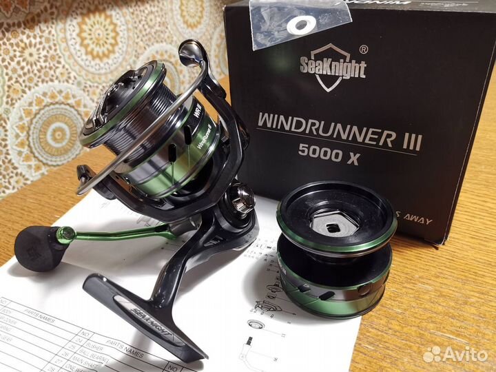 Фидерные катушки, размер 5000 со шнуром