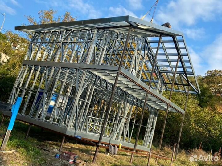 Лстк каркасные здания (напрмую с завода)