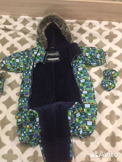 Детский зимний комбинезон