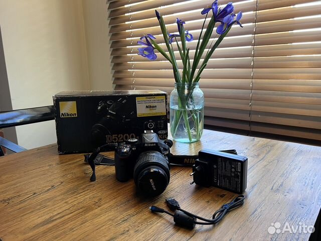 Фотоаппарат Nikon D5200 18-55 VR Kit