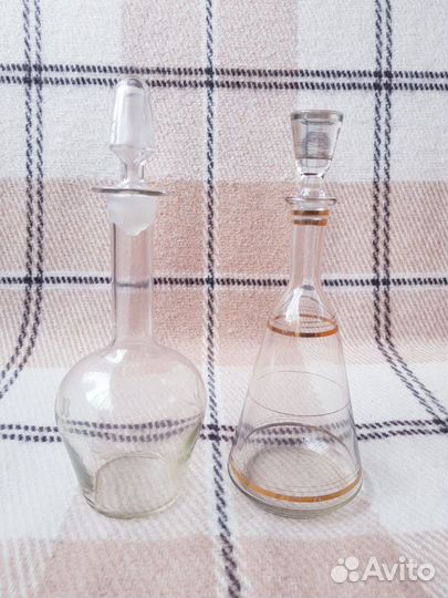 Штофы и графины СССР
